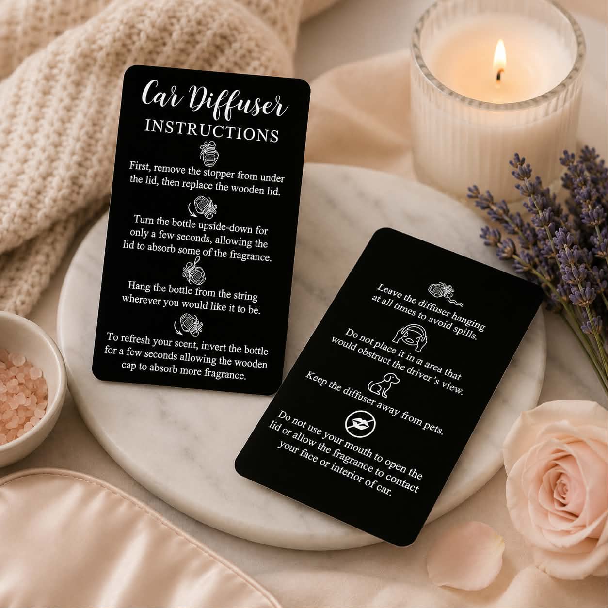 Lavender Blanket Car Diffuser