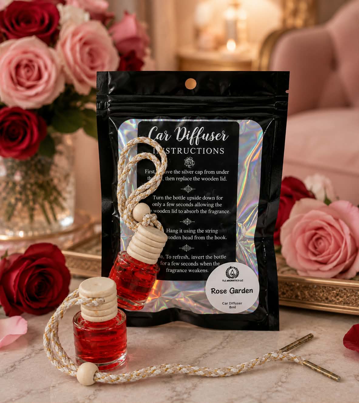 Rose Garden Car Diffuser