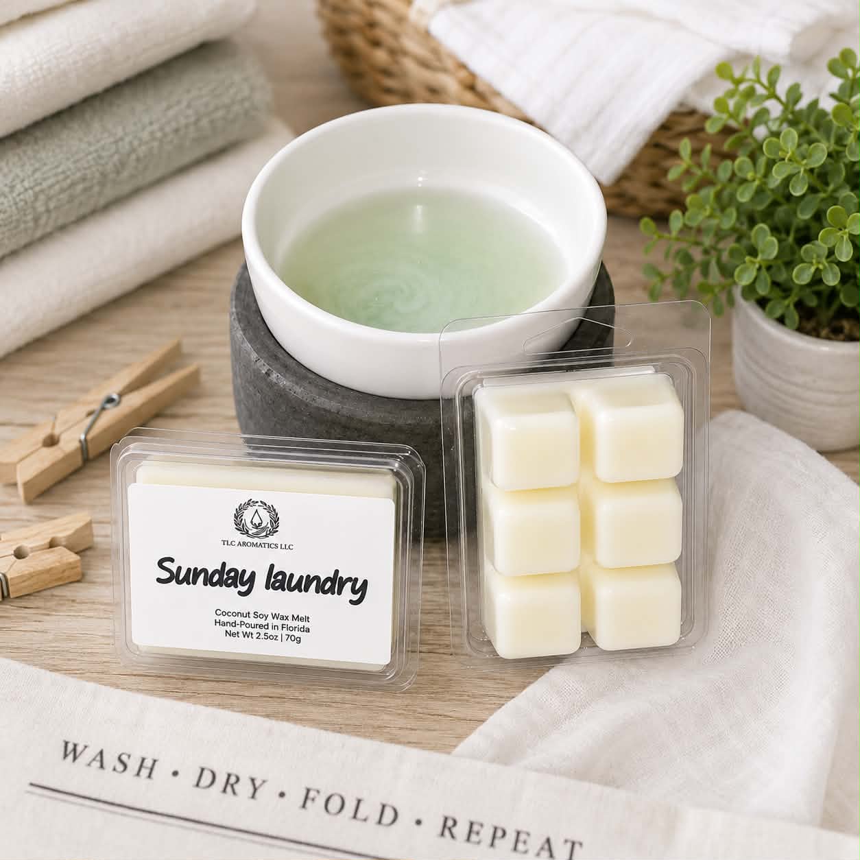 Sunday Laundry Wax Melt