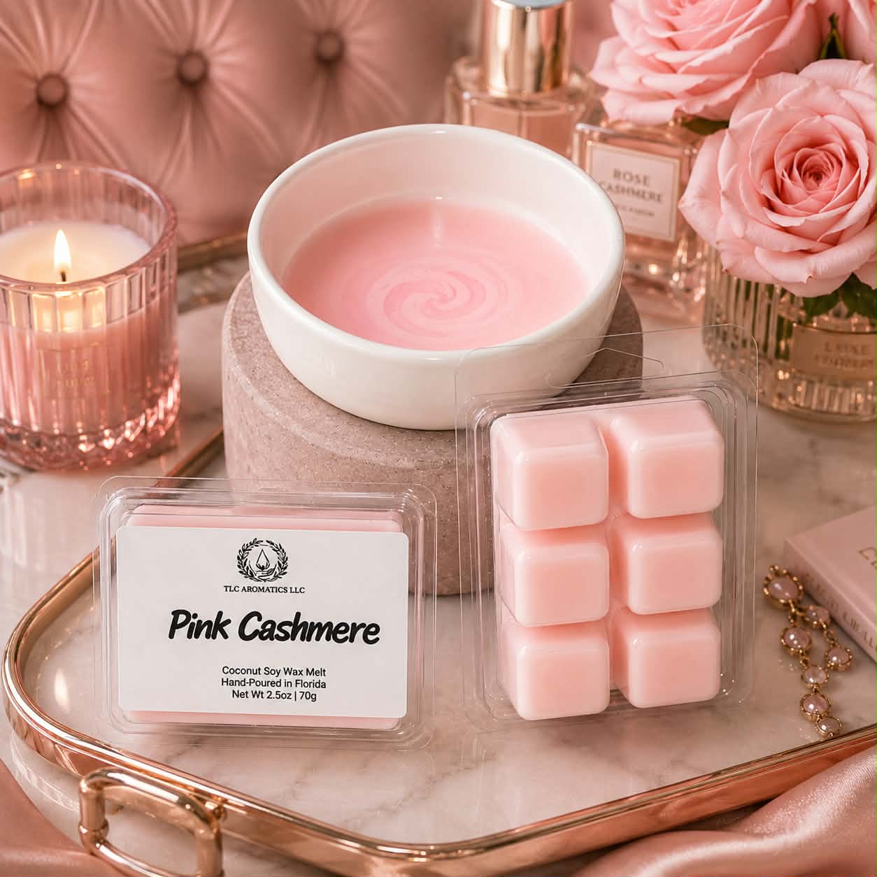 Pink Cashmere Wax Melt